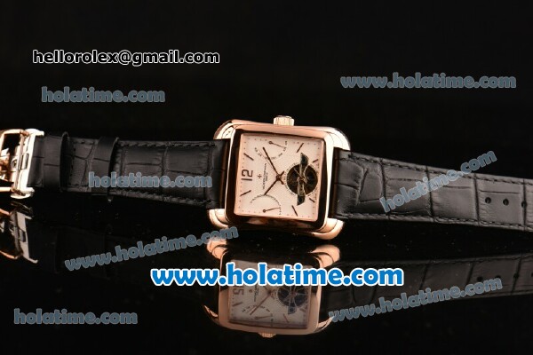 Vacheron Constantin Historiques Toledo Tourbillon Asia ST25 Automatic Rose Gold Case with Beige Dial and Stick/Arabic Numeral Markers - Click Image to Close